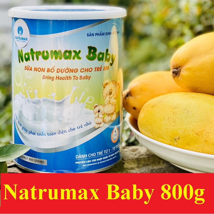 [tặng quà] sữa non NATRUMAX BABY 800G nhập khẩu new zealand