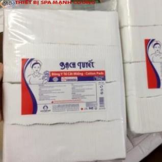 Bông Y Tế Bạch Tuyết Cắt Miếng gói 500g