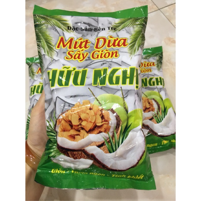 Dừa khô, mứt dừa sấy giòn