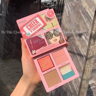 Bảng phấn tạo khối - bắt sáng - má hồng Benefit Cheek N Cheerfull Bronze & Blush