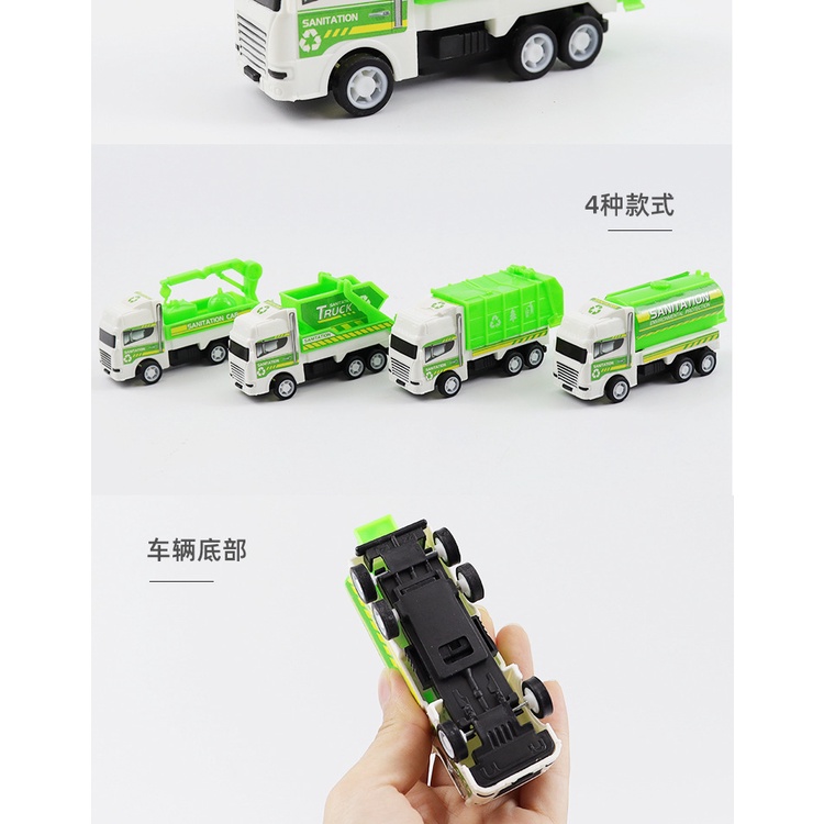 Xe Đồ Chơi Xây Dựng Bằng Nhựa Cho Trẻ Em