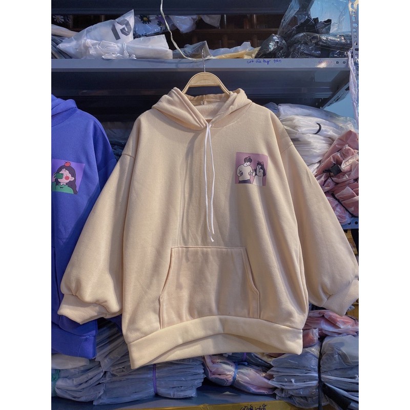 [FREESHIP 50K Hoodie nỉ hình cute tay bồng nhiều màu | BigBuy360 - bigbuy360.vn
