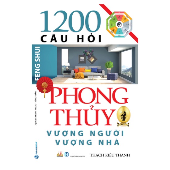 Sách - 1200 Câu Hỏi Phong Thủy Vượng Người Vượng Nhà