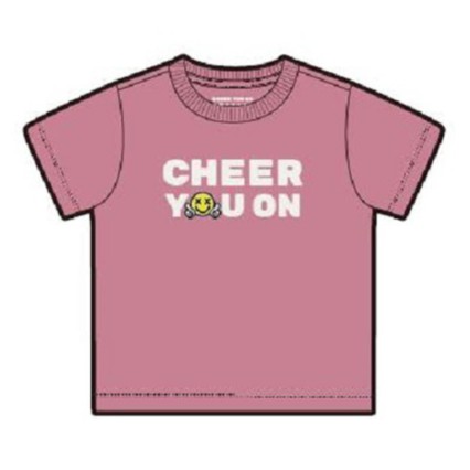 [New Collection] Áo Thun Ngắn Tay Trẻ Em In Hình &quot;Cheer You On&quot; Giordano 03080243