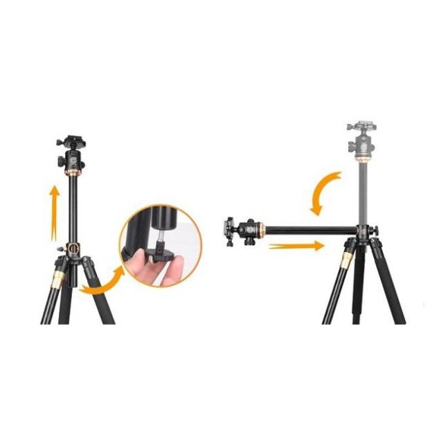 [Mã 44ELSALE2 giảm 7% đơn 300K] Chân máy ảnh Tripod Beike Q-999H