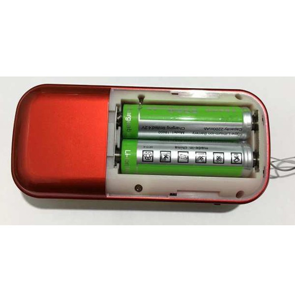 Pin Sạc Cell 18650 HHTC Green Lithium-ion 2200mAh 3.7V Dùng Cho Loa/ Đài/ Máy Phóng Thanh Và Đèn Pin