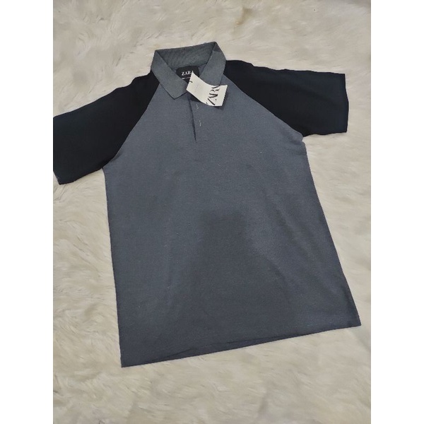 Áo nam tay ngắn có cổ thun coton