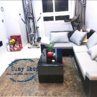 Thảm lông xám chuột
