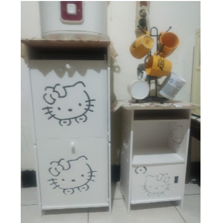 Tủ Quần Áo Hình Hello Kitty Xinh Xắn Tiện Dụng