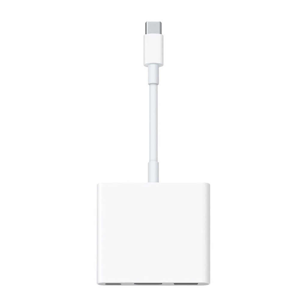 [New promo]USB-C Digital AV Multiport Adapter with USB Port  White Durable for Apple