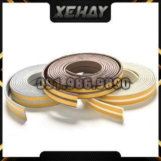 combo 5M Ron, Gioăng cao su chữ I chống ồn, ngăn Bụi cửa Sổ (roncua.com.vn) 🎁