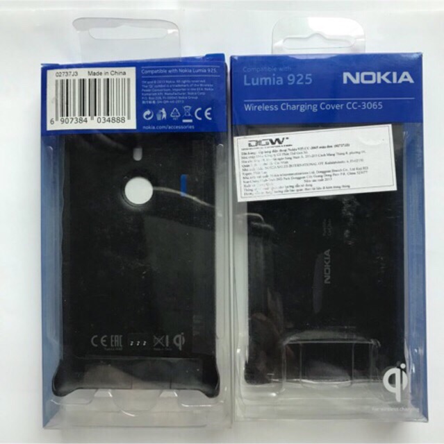 Nắp lưng hỗ trợ sạc không dây cho Nokia 925