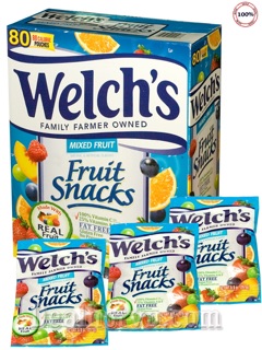 Combo 30 gói Kẻo dẻo trái cây Welch's