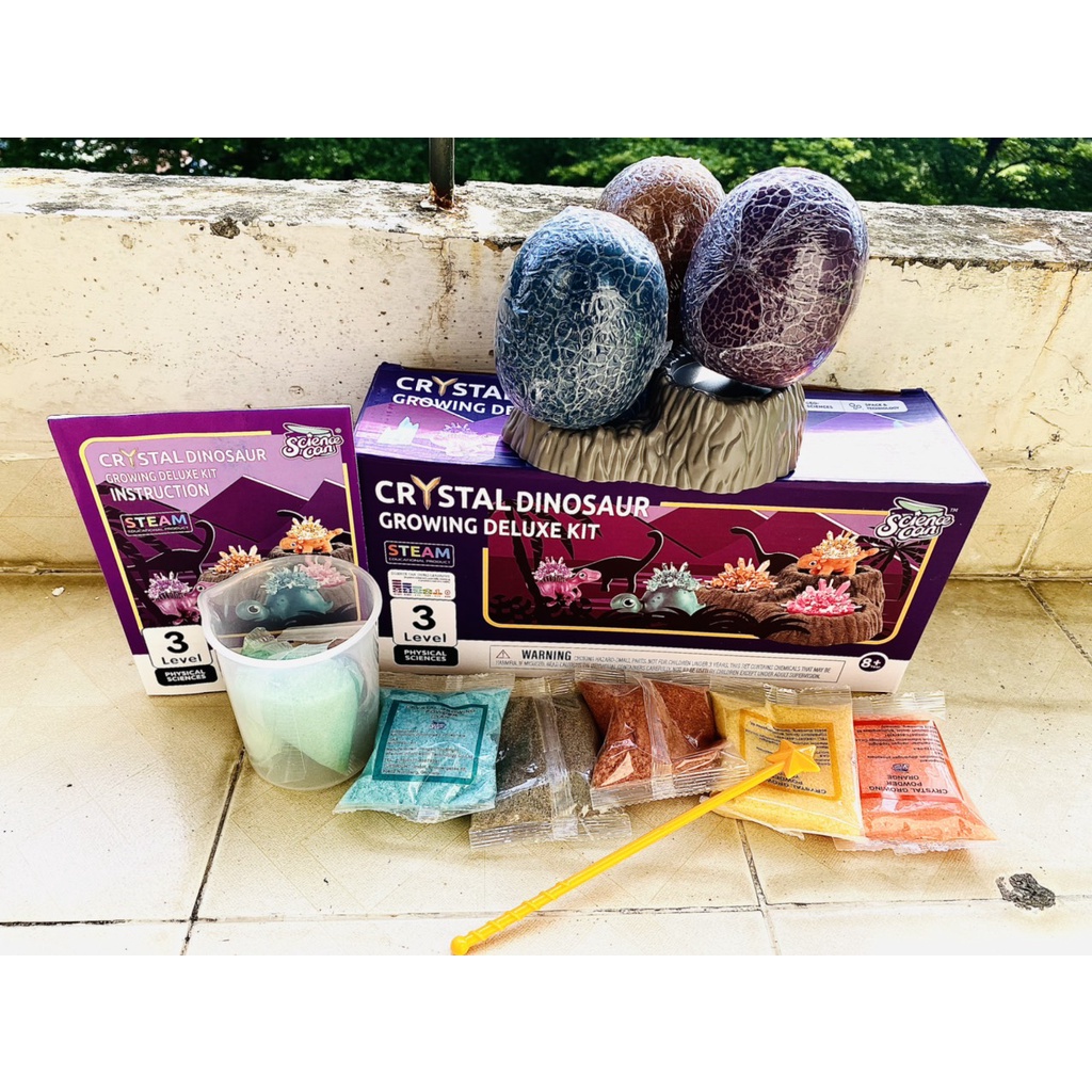 Mideer Crystal Growing Kit - Bộ trò chơi khoa học Nuôi Trồng Tinh thể