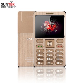 Điện thoại di động SUNTEK Satrend V6 Gold kiêm tai nghe Bluetooth