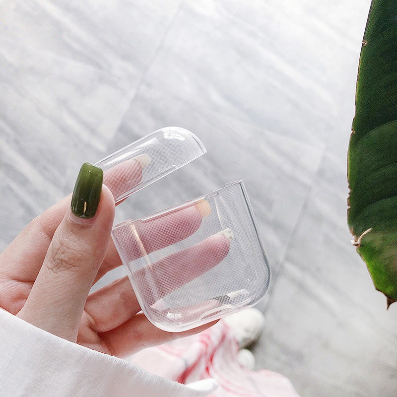 Ốp lưng dẻo trong suốt cho tai nghe Airpods 1/2/Pro/ Airpods 3