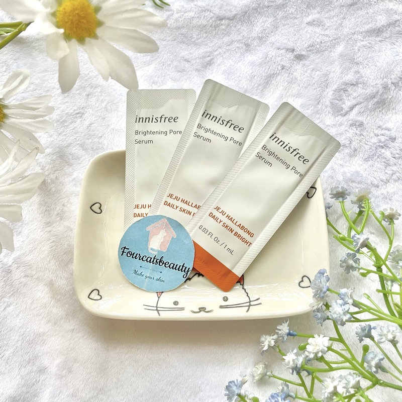 Sample 1Ml Tinh Chất Trắng Da, Se Khít Lỗ Chân Lông Innisfree Brightening Pore Serum