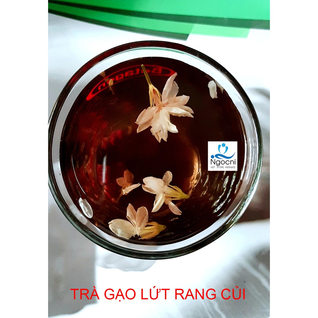 TRÀ GẠO LỨT RẪY, Đậu Đen Xanh Lòng, Đậu đỏ, lá dứa, hoa nhài, cỏ ngọt, hoa cúc, XẠ ĐEN  rang tay (HANDMADE)