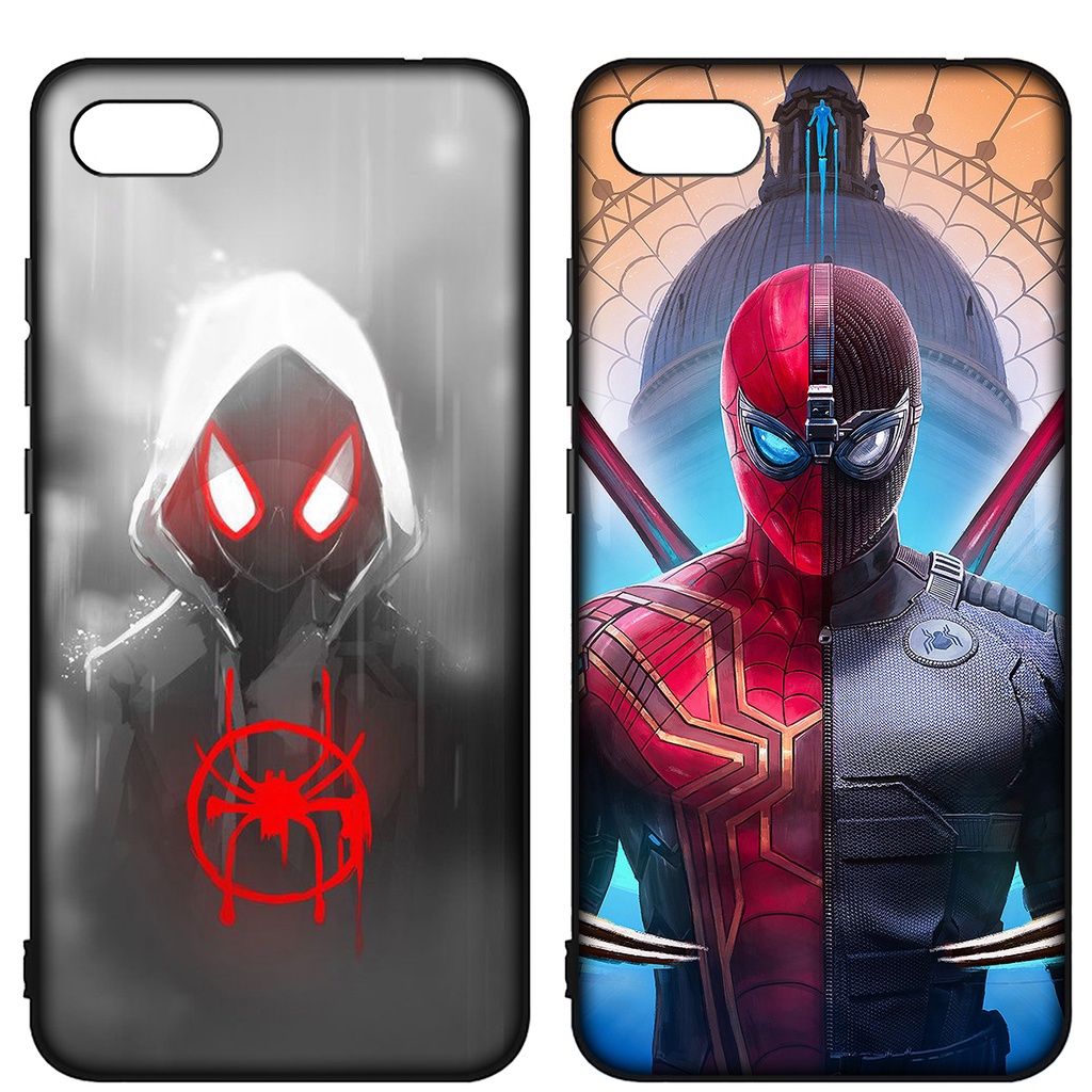 Ốp Điện Thoại Mềm Hình Marvel Iron Man Spider Man Cho Samsung Galaxy A9 A8 A6 Plus A8 + A6 + A7 2018 A5 A3 2017 2016