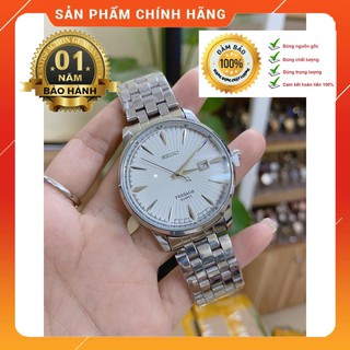Đồng hồ nam Seiko  Presage T6091 dây thép không ghỉ, mặt kính Hardlex bảo hành 12 tháng