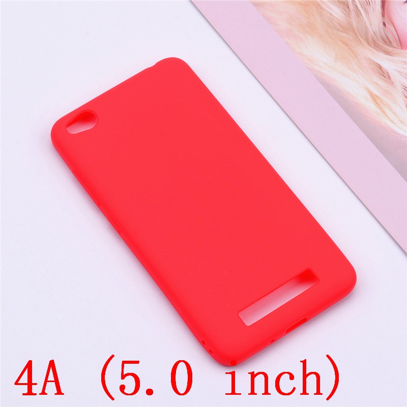Ốp điện thoại nhựa dẻo TPU cho Redmi 4A Redmi 4X Redmi 5 6A 5A 6 Pro