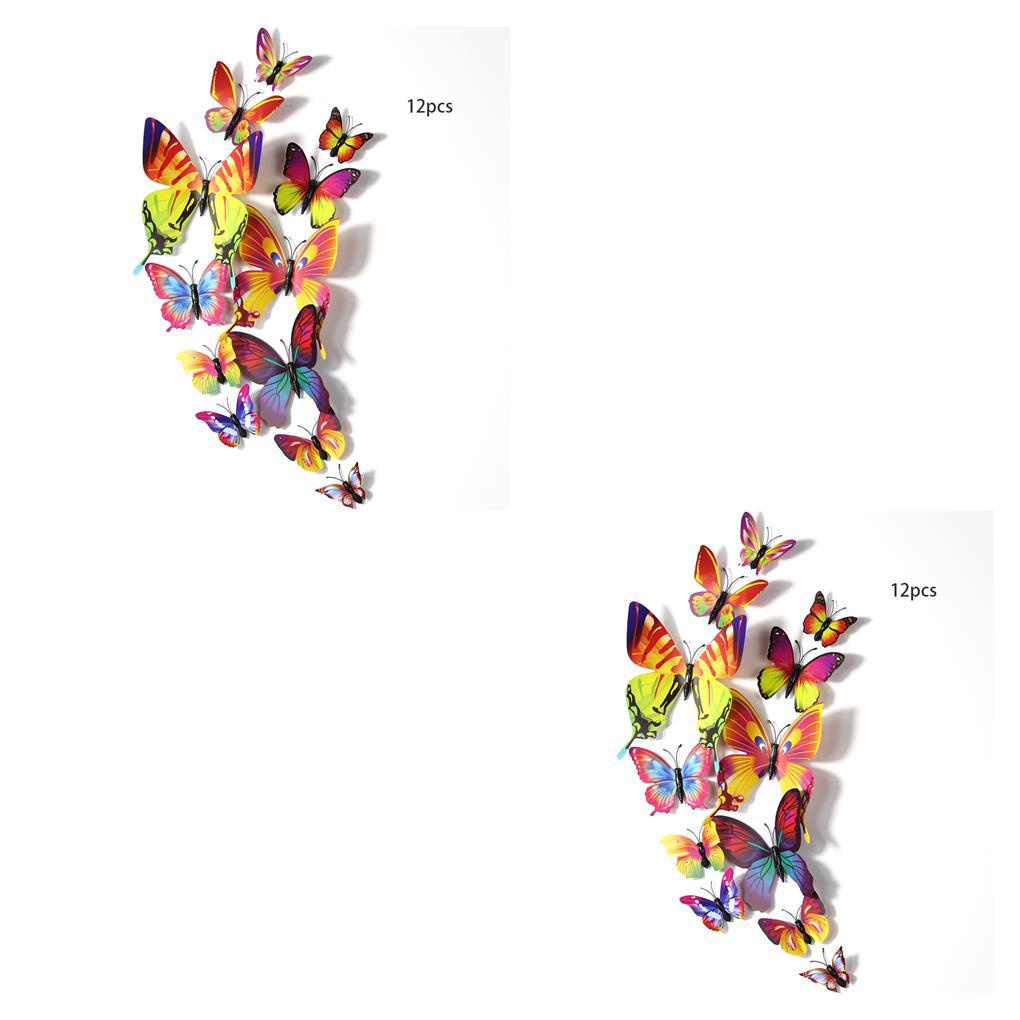 Decal dán tường Hình Côn Trùng 3D 1 / 2 / 3 / 5