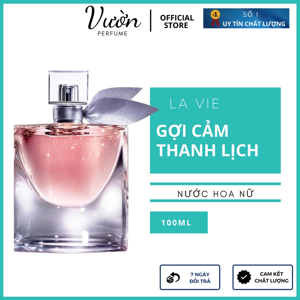 Nước Hoa Nữ La vie Nồng Độ EDP Dung Tích 75ml Tinh Dầu Thơm Nữ Quyến Rũ Ngọt Ngào