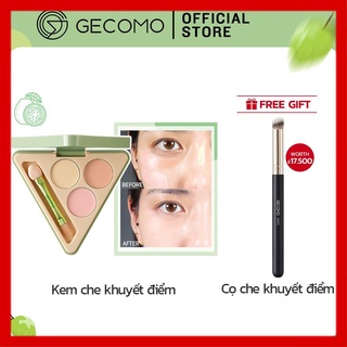 [ hot sale ] Kem Che Khuyết Điểm Gecomo Giúp Da Đầy Sức Sống Chiết Xuất Từ Quả Ổi 3 Trong 1 Kèm Cọ Tiện Dụng