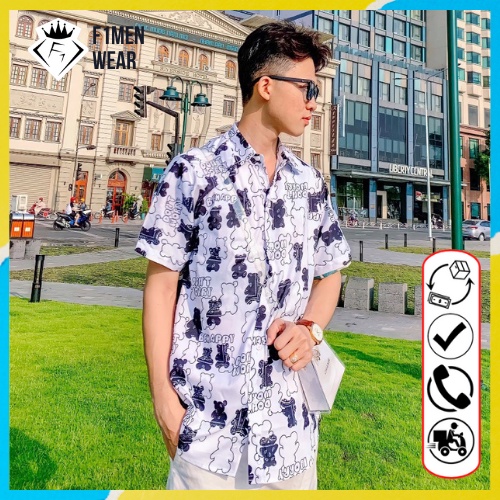 Áo Sơ Mi Tay Ngắn Trẻ Trung Hàn Quốc TN2