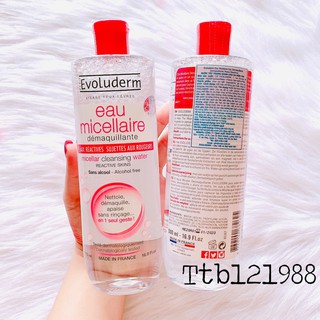 Nước Tẩy Trang Evoluderm 500ML