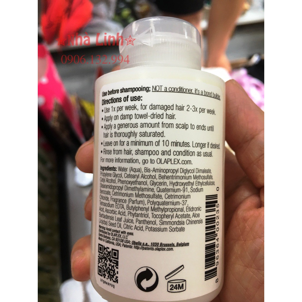 PHỤC HỒI TÓC OLAPLEX HAIR PERFECTER NO.3 (100 - 250ML) | BigBuy360 - bigbuy360.vn