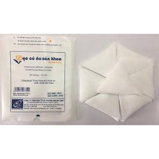 Gạc củ ấu sản khoa,bịch 50 gói