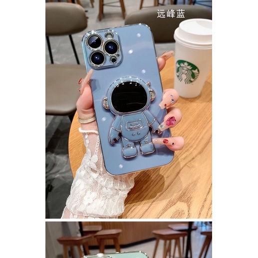 Ốp lưng iphone Phi Hành Gia bảo vệ camera 7plus/8 plus/x/xs/xsmax/11/11pro/11 promax/12promax/13/13promax YT Phone Case