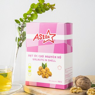 Hạt Óc Chó Nguyên Vỏ Mỹ Astar 151gr Cao Cấp