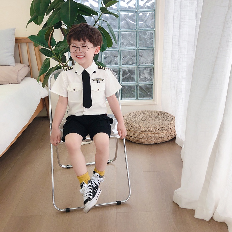 Bộ quần áo công tử Hàn Quốc cho bé trai 8-19kg Củ khoai tây shop chất mềm mịn thoáng mát đáng yêu giá cực hót