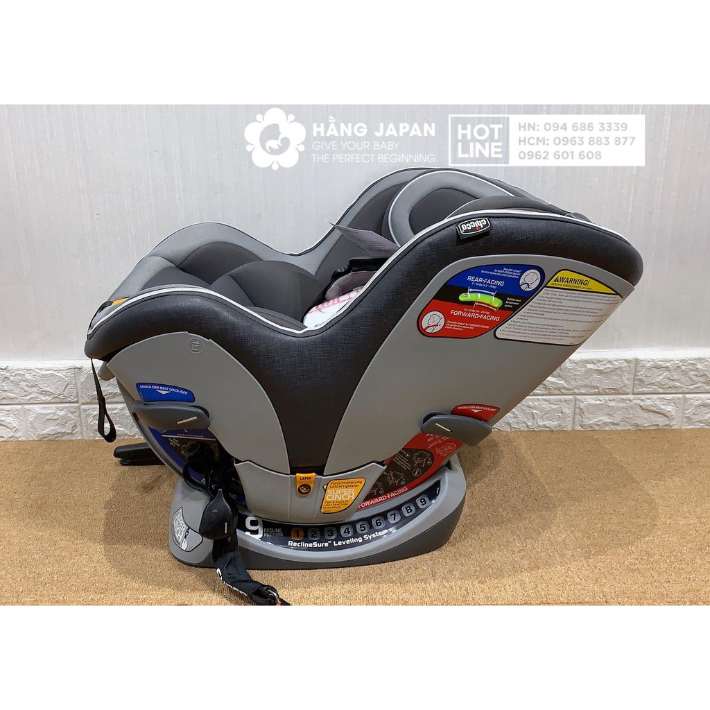Ghế ngồi ô tô  Chicco NextFit Sport New 100% từ sơ sinh đến 9 tuổi hàng CHÍNH HÃNG - BH 1 NĂM