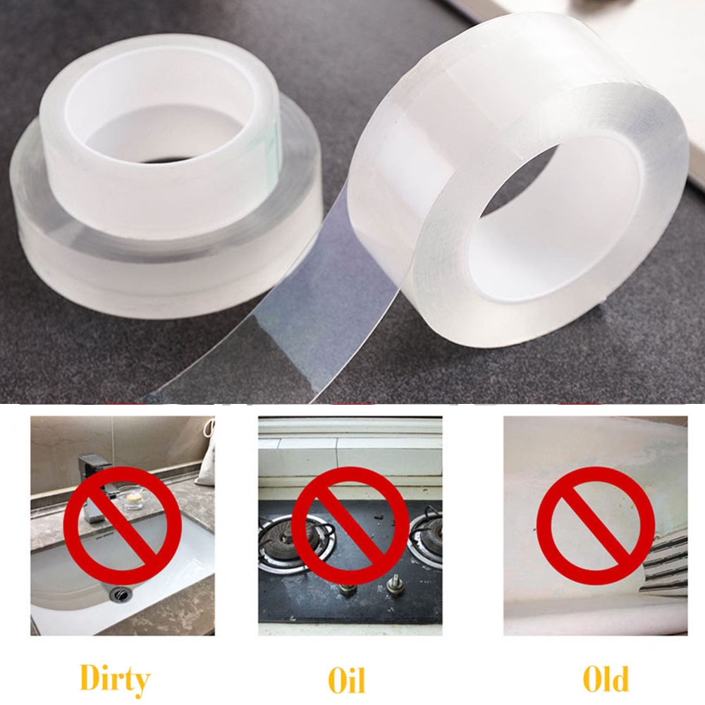 Teak gap sticker Bathtub Clear Mould Waterproof Sink Stove lant Tape