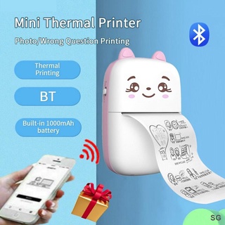 (Phiên Bản Mới) Máy In Nhiệt Không Dây mini Nhanh Chóng In Ảnh Tại Nhà Văn Phòng Và Nhà