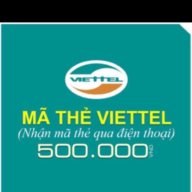 Mã Thẻ Viettel 500.000