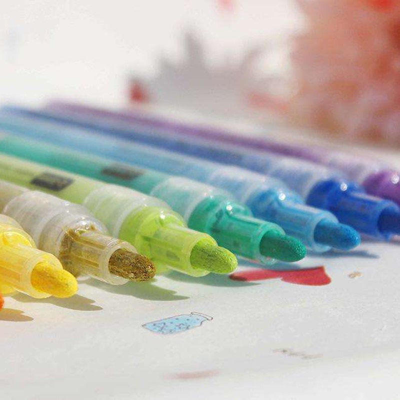 Mực vẽ tranh màu nước bằng Acrylic 1000 12/24/28 màu DIY sáng tạo cho trường học