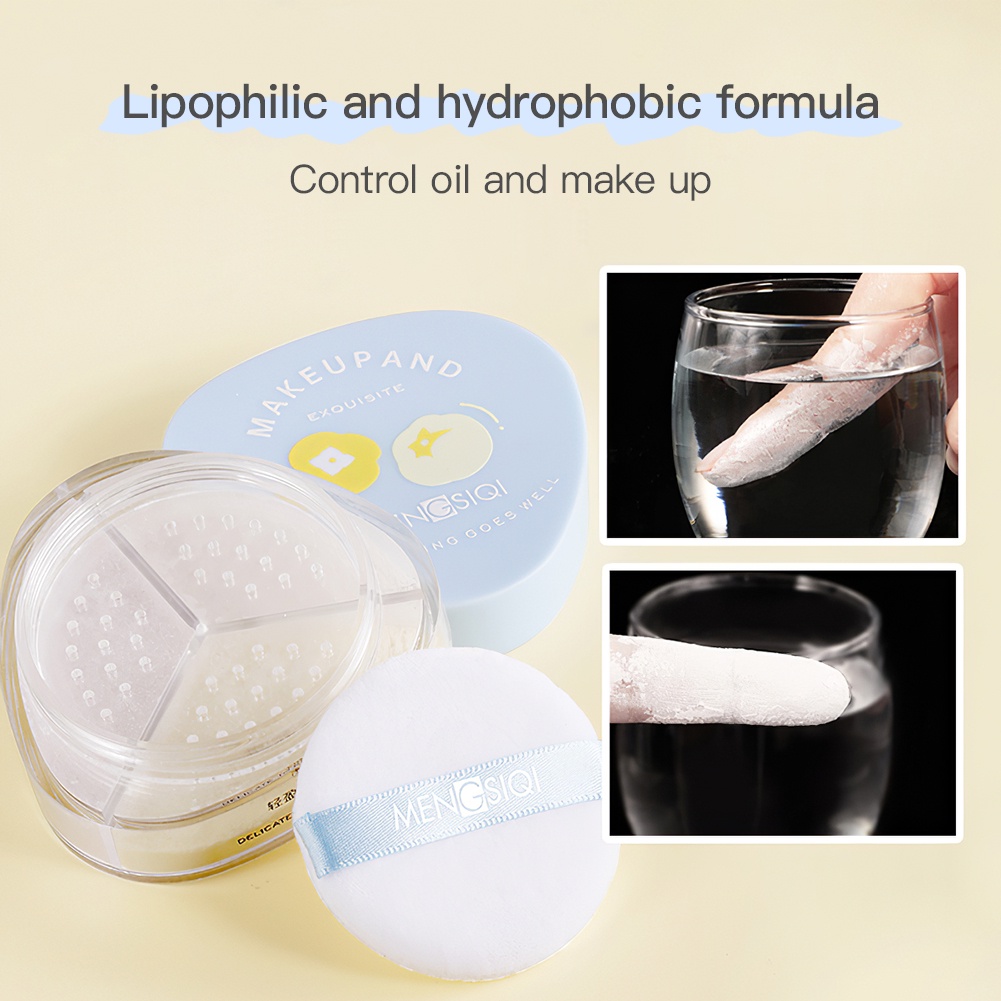 Phấn phủ dạng bột GECOMO kiềm dầu lâu trôi 3 màu tùy chọn | BigBuy360 - bigbuy360.vn