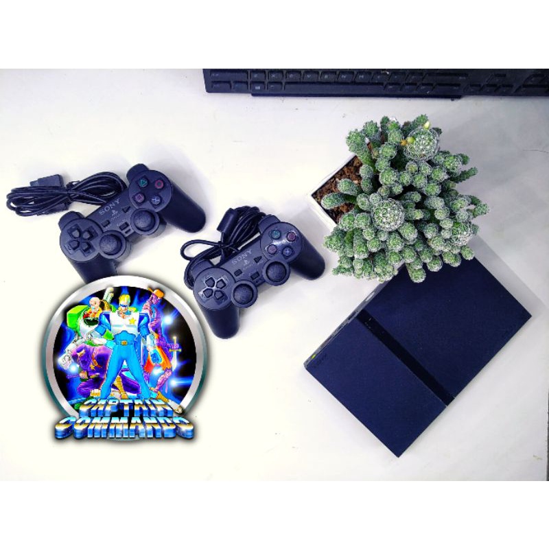 Máy chơi game PS2 500GB, full game, 2tay. game CAPTAIN COMMANDOS