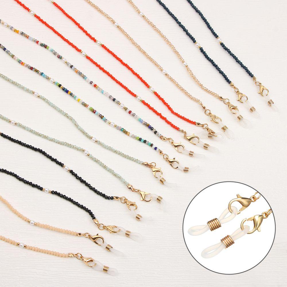 Dây Xích Nối Dài Bảo Vệ Mắt Kính Đọc Sách Chống Trượt Thời Trang Cho Nữ|Chuỗi Hạt