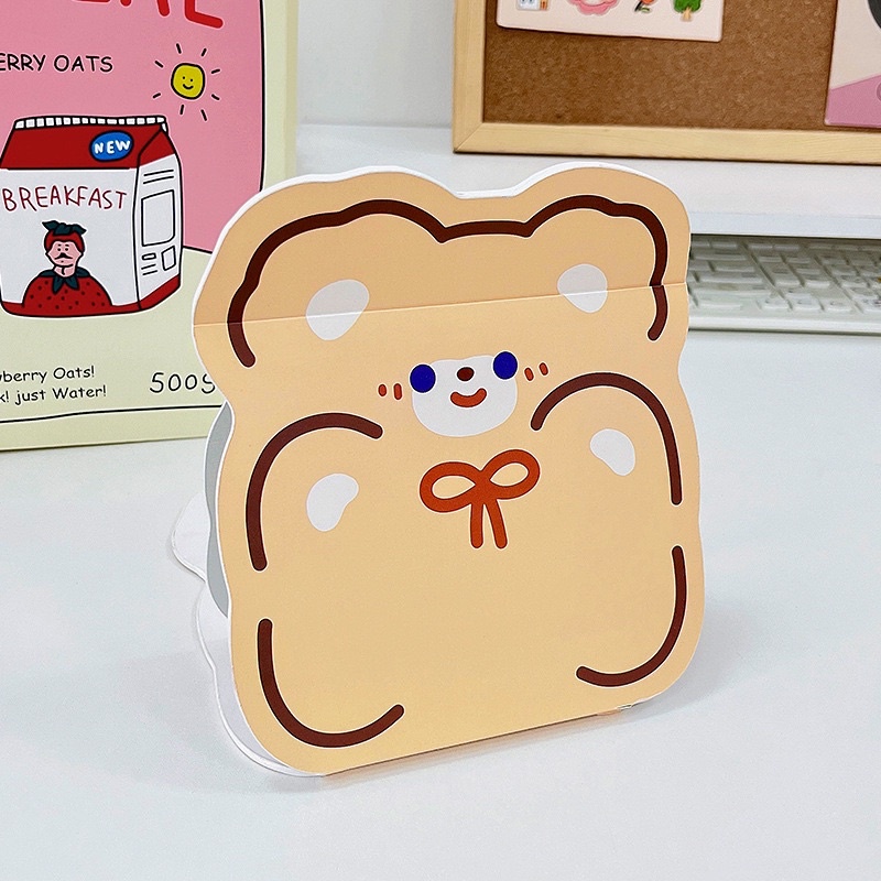 Gương Trang Điểm Gấp Gọn Hoạt Hình Dễ Thương