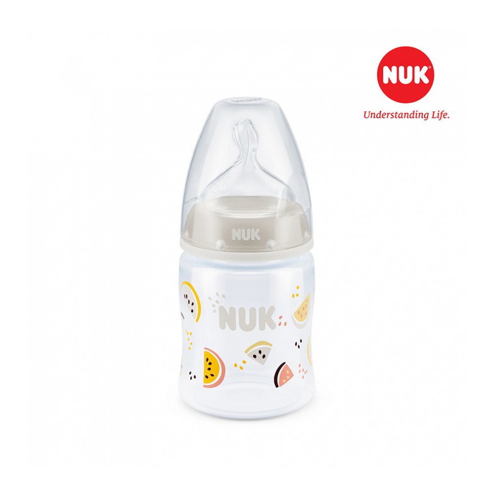 Bình sữa NUK Premium Choice nhựa PP 150ml núm ti Silicone S1 - M