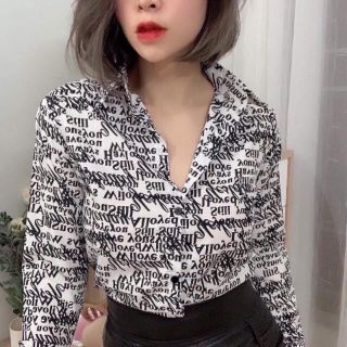 Áo sơ mi chữ lụa cao cấp