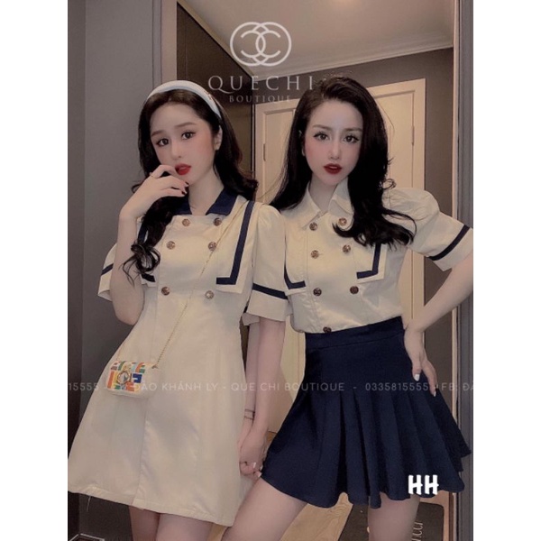 Set bộ, váy thủy thủ gucci thời trang hách tuổi.