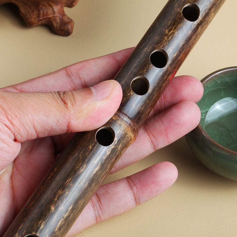 Sáo Dizi LingYin  Chính Hãng - Trúc Tím Mộc Hàng Cao Cấp,