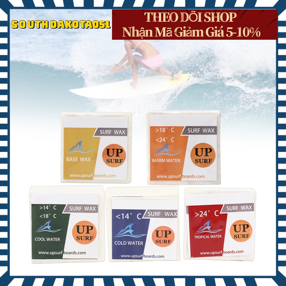 Hàng Sẵn UPSURF Sáp chống trượt cho ván lướt sóng tiện lợi chất lượng cao Chuyên nghiệp Phụ kiện Lướt ván【Southdakota051】