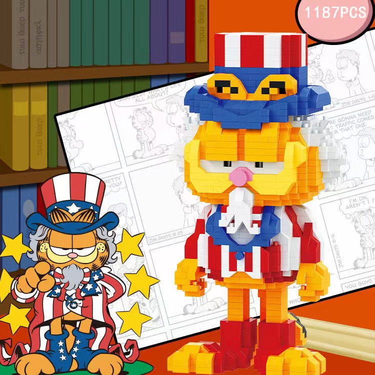 Đồ Chơi Lắp Ráp Lego Hình Mèo/Phi Hành Gia May Mắn Làm Quà Tặng Giáng Sinh